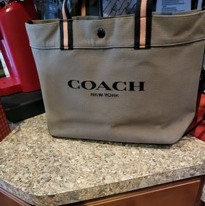 Coach tote handbag